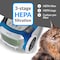 Prolux Tritan Canister Vacuum with Sealed HEPA Filtration and 12 Amp Motor prolux_tritan_blue - alternate 6