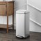 Happimess Betty Retro 8-Gallon Step-Open Trash Can, Platinum Silver HPM1007D - alternate 4