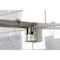Kingston Brass 60"-72" Stainless Steel Adjustable Single Curved Shower Curtain Rod, Brushed Nickel CC6728 - alternate 3