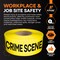 Xpose Safety Crime Scene Do Not Cross Tape Roll, 3 Mil, 3 Inch Wide x 1000 Feet, Yellow w/Black Letters, 16PK PCST-3M-16-X-S - alternate 4