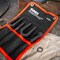 Sunex Air Hammer Chisel Pneumatic Separator 4 Piece Set In Portable Tool Roll ACS4 - alternate 6