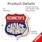 Signmission Kenneth's Garage, 6 inch X 6 inch, Vinyl Decal, 2PK SHI-D-2PACK-6-383-KENNETH - alternate 4