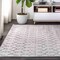Jonathan Y Moroccan HYPE Boho Vintage Diamond Cream/Gray 5 ft. x 8 ft. Area Rug MOH101B-5 - alternate 5