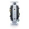 Leviton Duplex Receptacle/Oultet, 20 Amp C5362-GY - alternate 2