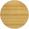 Homeroots 8' Wheat And Gold Round Striped Washable Indoor Outdoor Area Rug 610626 - alternate 6