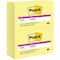 Post-It Super Sticky Notes, 3x5 In., Yellow, PK12 655-12SSCY - alternate 1