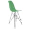 Leisuremod Cresco Acrylic Barstool - Modern ABS Plastic Counter Stool with Steel Legs & Footrest CRBL-30WG - alternate 4