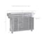 Crosley Cambridge Stainless Steel Top Full Size Kitchen Island/Cart KF30002DMA - alternate 5