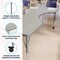 Flash Furniture Commercial Adjustable Height Kidney Activity Table with Locking Casters-LTGY XU-A4872-KIDNY-LTGRY-T-A-CAS-GG - alternate 3
