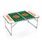 Picnic Time Family Of Brands Clemson Tigers - Concert Table Mini Portable Table, Charcoal Wood Grain 843-00-141-104-0 - alternate 1
