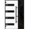Vdomdoors Front Exterior Prehung Steel Door Ronex0131 Grey Sidelight Exterior Window Sidelite Entry Metal RONEX0131EXD-GRE-W36+16 X H80-RH-I - alternate 1