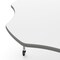 Flash Furniture Commercial Adjustable Height Flower Activity Table with Locking Casters-White XU-A60-FLR-WHT-T-P-CAS-GG - alternate 6