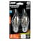 Feit Electric 2 LED Bulb, Decorative, Flame Tip Lamp, 40 W Equivalent, E26 Lamp Base, Dimmable, Clear BPEFC40/927CA/FIL - alternate 2