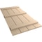 Ekena Millwork Rustic Four Board Joined Board-n-Batten Smooth Faux Wood Shutters (Per Pair), Primed Tan, 22"Wx86"H SHUBJS22X86SMPR - alternate 5