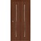 Sartodoors Sliding Closet Bi-fold Doors 56 x 96 inches, BASIC 3002 Walnut Franko, Sturdy Tracks Moldings Trim BASIC3002BF-GOFR-56x96 (2* 28x96) - alternate 1