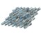 Apollo Tile Majeste 10.8 in. x 11.3 in. Glossy Blue Glass Mosaic Wall and Floor Tile 8.48 sq. ft./case, 10PK APLASL8804A - alternate 6