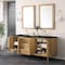 James Martin Vanities Laurent 72" Double Vanity, Light Natural Oak, w/ 3 CM Phantome Eclos Top 545-V72-LNO-3PHT - alternate 5