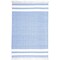 Homeroots 9' X 12' Blue Striped Handmade Indoor Outdoor Area Rug 533586 - alternate 4