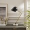Homeroots 22" Black Iron Desk Table Lamp With Black Bell Shade 530922 - alternate 3