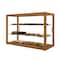 Koolmore 42 In. Artisan Wooden Bakery Display Horizontal Case 8 Cu ft, light color KM-BDW-42L - alternate 4