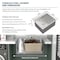 Wrightmaster 25 in. Drop-In 16-Gauge Single Bowl Stainless Steel Kitchen Sink with Rolling-Up Rack and Strainer ZOR-T252212A1 - alternate 5