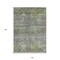 Homeroots 10' X 14' Sage And Gray Floral Washable Indoor Outdoor Area Rug 606223 - alternate 5