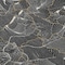 Homeroots 5' X 8' Black Ivory And Gold Abstract Washable Indoor Outdoor Area Rug 601033 - alternate 3