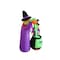 A Holiday Co 6 ft. LED Prelit Witches w/Cauldron Inflatable HL22055-180 - alternate 3