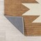 Jonathan Y Chayton Minimalist Geometric Non-Slip Machine-Washable Terracotta/Cream 4 ft. x 6 ft. Area Rug WSH110A-4 - alternate 4