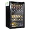 Nutrichef 33 Bottle Wine Fridge, Black PKCWCDS335 - alternate 1