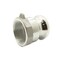 Firesafe 2-1/2" Male Camlock Coupler x 2-1/2" Female NPT Aluminum Fitting - Style A 8613002 - alternate 3