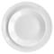Gibson Ultra Courtyard 12 Piece Tempered Opal Glass Dinnerware Set in White 126948.12 - alternate 5