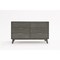 Homeroots 51" Grey Wash Solid Wood Six Drawer Double Dresser 473120 - alternate 1