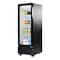 Koolmore 21 in. One Glass Door Commercial Display Merchandiser Refrigerator Cooler in Black, 8 cu. ft. KM-MDR-1GD-8C - alternate 6