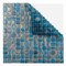 Apollo Tile Celestial 12in x 12in Glossy Yale Blue and Gold Glass Mosaic Wall and Floor Tile 20 sqft/case, 10PK APLST88BL535A - alternate 3
