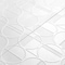 Apollo Tile Imprint 16x48 in. Soft Cloud White Matte Ceramic Concentric Circle Large Wall Tile, 3PK IMPS88TUNDC1648 - alternate 7