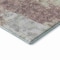 Homeroots 9' X 12' Plum And Ivory Abstract Washable Indoor Outdoor Area Rug 643623 - alternate 3