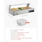 Vevor Commercial Food Warmer Glass Cover 1500W Bain Marie with Three Food Pans M-2213 - alternate 2