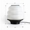 Jonathan Y Honey Pot 12 in. Minimalist Classic Plant-Based PLA 3D Printed Dimmable LED Table Lamp, White/Black USA1001B - alternate 3