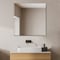 Fab Glass And Mirror Frameless Square Wall Mirror 36in. x 36in. | 1in Beveled Edge with Vinyl Safety Backing fo MSQ36BE6MM - alternate 5