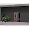 Vdomdoors Front Exterior Aluminum Door Ronex0511 Bronze Oak Prehung Entry Steel Metal Modern Painted RONEX0511EXD-BRW-W36+12xH80-RH-I - alternate 2