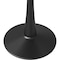 Leisuremod Bristol Modern Round Dining Table with MDF Wood Top and Steel Pedestal Base BTBL-24MW - alternate 5