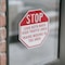 Signmission Stop Look Both Ways High Traffic Ar, 18 inch X 18 inch, Vinyl Decal, 2PK OC-D-2PACK-18-212 - alternate 3