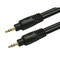 Monoprice A/V Cable, 3.5mm M/M cable, Black, 3ft 5576 - alternate 2