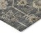 Homeroots 3' X 5' Gray Silver And Beige Oriental Washable Indoor Outdoor Area Rug 582074 - alternate 3