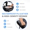 Simple Deluxe Leather Guest Chair w/ Padded Arm, Waiting Room Chairs Stationary Rest for Reception Area, 2PK 3A88FNCHAR22X34PUBLKX2 - alternate 3