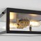 Jonathan Y Grayson 12" 2-Light Bohemian Farmhouse Iron/Glass LED Flush Mount, Oil Rubbed Bronze/Brass Gold JYL9501E - alternate 9
