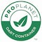 Solo Compostable Paper Dinnerware, ProPlanet Seal, Plate, 6 dia, White, 1000PK MP6-PLANET - alternate 4