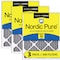 Nordic Pure 8x20x1 Plus Carbon Pleated Air Filter, High Capacity, MERV 10, 3 PK 8x20x1PM10C-3 - alternate 1