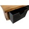 Homeroots Brown Rustic Wooden Wall Shelf With 3 Drawers And Hooks 274502 - alternate 6